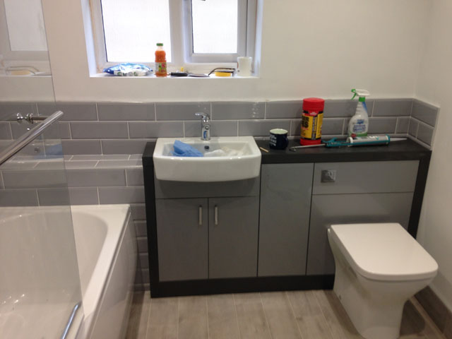 Ensuite bathroom update Cirencester